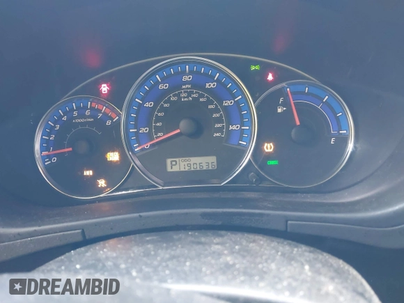 2009 Subaru Forester X with VIN JF2SH63619H738409, listed as a IAAI auction lot 42428672 with 190,636 mi miles and . Bid and sale history available at DreamBid. Image 7.