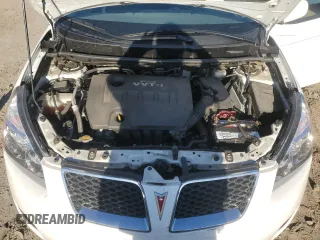 2010 Pontiac Vibe w/1SA with VIN 5Y2SP6E80AZ406654, listed as a Copart auction lot 72618834 with 34,878 mi miles and Salvage Title. Bid and sale history available at carsss.com. Image 11.