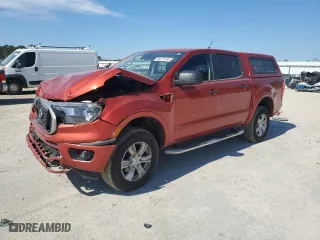 2019 Ford Ranger XL with VIN 1FTER4FH0KLA92454, listed as a Copart auction lot 46121355 with 113,888 mi miles and Salvage Title. Bid and sale history available at carsss.com. Image 1.