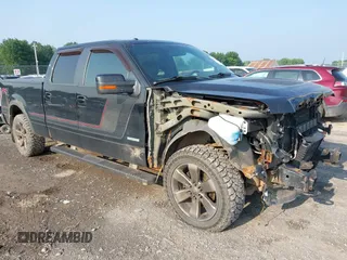 2014 Ford F-150 XL with VIN 1FTFW1ET0EFB20581, listed as a IAAI auction lot 42712545 with 335,260 mi miles and . Bid and sale history available at DreamBid. Image 1.