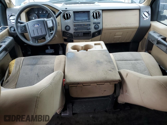 2011 Ford F-250 XL with VIN 1FT7W2BT4BEB22981, listed as a Copart auction lot 64594735 with 381,861 mi miles and Salvage title. Bid and sale history available at DreamBid. Image 8.