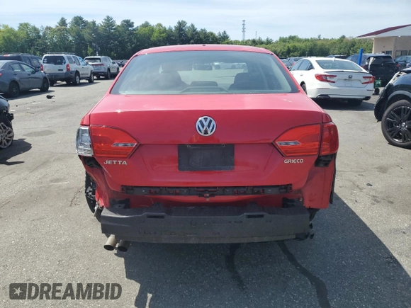 2012 Volkswagen Jetta S with VIN 3VW2K7AJ6CM371956, listed as a Copart auction lot 58402995 with 202,107 mi miles and Salvage title. Bid and sale history available at DreamBid. Image 6.