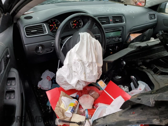 2012 Volkswagen Jetta Sedan SE w/Convenience PZEV with VIN 3VWDP7AJ4CM457180, listed as a Copart auction lot 51377845 with 222,023 mi miles and Salvage Title. Bid and sale history available at carsss.com. Image 8.