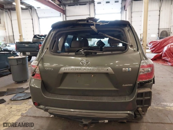 2008 Toyota Highlander Hybrid Limited with VIN JTEEW44A282016047, listed as a IAAI auction lot 41713409 with 1 mi miles. Bid and sale history available at carsss.com. Image 16.
