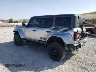 2024 Ford Bronco Raptor с VIN 1FMEE0RR4RLA49847, выставлен на аукционе Copart как лот 51948125 с пробегом 1 891 миль миль и Списание • Salvage title. История ставок и продаж доступна на DreamBid. Изображение 2.