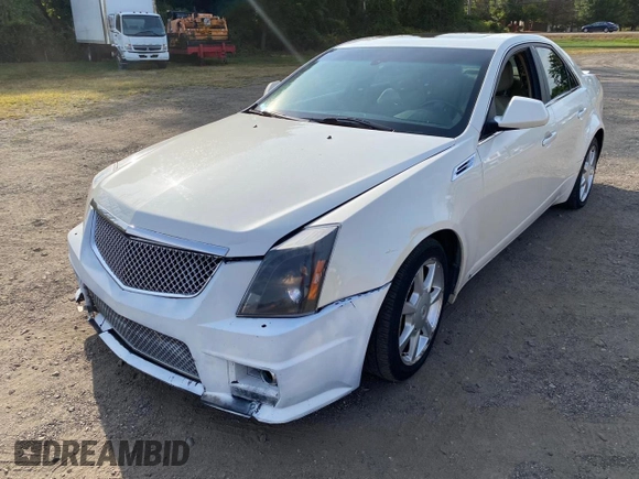 2008 Cadillac CTS AWD w/1SB with VIN 1G6DS57V680215570, listed as a Copart auction lot 72618044 with 104,569 mi miles and Clean Title. Bid and sale history available at carsss.com. Image 2.