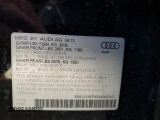2013 Audi Q5 Premium Plus с VIN WA1LFAFPXDA089947, выставлен на аукционе Copart как лот 61850195 с пробегом 107 937 миль миль и Чистый • Clean title. История ставок и продаж доступна на DreamBid. Изображение 13.