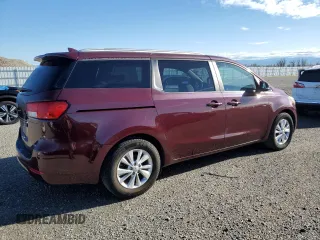 2015 Kia Sedona LX with VIN KNDMB5C12F6039580, listed as a Copart auction lot 48146684 with 108,410 mi miles and Non Repairable. Bid and sale history available at carsss.com. Image 3.