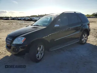 2009 Mercedes-Benz M 3.5L with VIN 4JGBB56E49A521079, listed as a Copart auction lot 42608745 with 100,214 mi miles and Salvage Title. Bid and sale history available at carsss.com. Image 1.