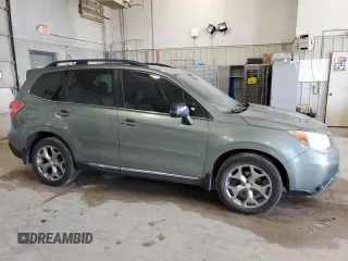 2015 Subaru Forester Touring with VIN JF2SJAUCXFH510044, listed as a Copart auction lot 59414925 with 180,433 mi miles and Salvage title. Bid and sale history available at DreamBid. Image 4.