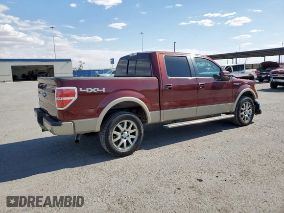 2010 Ford F-150 XL with VIN 1FTFW1EV2AFD29946, listed as a Copart auction lot 62202915 with 207,380 mi miles and Salvage title. Bid and sale history available at DreamBid. Image 3.