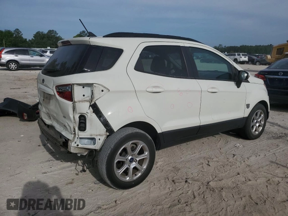 2020 Ford EcoSport SE z VIN MAJ3S2GEXLC333352, wystawiony jako Copart lot #53942215 z przebiegiem 22 865 mil mil oraz Nie do naprawy. Historia ofert i sprzedaży dostępna na DreamBid. Obrazek 3.