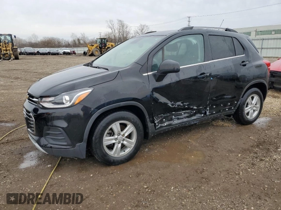 2019 Chevrolet Trax LT with VIN 3GNCJLSB9KL395657, listed as a Copart auction lot 51961325 with 64,783 mi miles and Salvage Title. Bid and sale history available at carsss.com. Image 1.