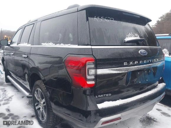 2023 Ford Expedition Max Limited with VIN 1FMJK2A80PEA55622, listed as a IAAI auction lot 41488299 with 60,807 mi miles. Bid and sale history available at carsss.com. Image 3.