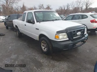2007 Ford Ranger XL with VIN 1FTYR14UX7PA56072, listed as a IAAI auction lot 41337681 with 183,776 mi miles. Bid and sale history available at carsss.com. Image 1.