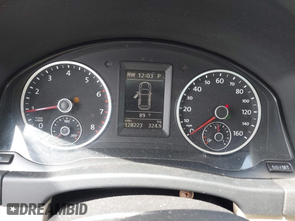 2012 Volkswagen Tiguan SEL with VIN WVGAV7AX8CW536752, listed as a IAAI auction lot 41798619 with 128,223 mi miles and . Bid and sale history available at DreamBid. Image 7.