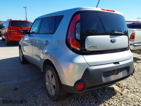 2014 Kia Soul with VIN KNDJN2A22E7722117, listed as a IAAI auction lot 42090386 with 114,695 mi miles. Bid and sale history available at carsss.com. Image 3.