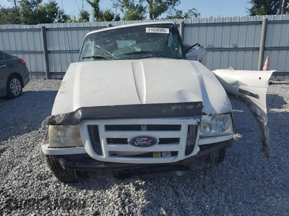 2011 Ford Ranger XL with VIN 1FTKR1EE6BPA94324, listed as a Copart auction lot 51650905 with 165,140 mi miles and Salvage title. Bid and sale history available at DreamBid. Image 5.