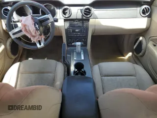 2005 Ford Mustang Deluxe with VIN 1ZVFT80N155171312, listed as a Copart auction lot 57504585 with 141,922 mi miles and Salvage title. Bid and sale history available at DreamBid. Image 8.