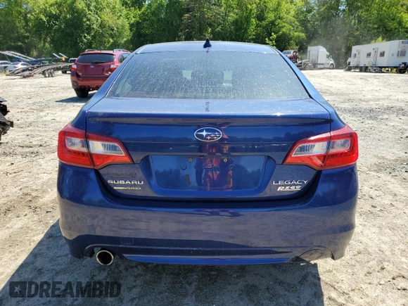 2016 Subaru Legacy Premium with VIN 4S3BNAF66G3049577, listed as a Copart auction lot 57296475 with 173,590 mi miles and Salvage title. Bid and sale history available at DreamBid. Image 6.