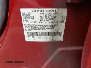 2015 Lincoln MKX with VIN 2LMDJ8JK4FBL24301, listed as a Copart auction lot 57666554 with 141,450 mi miles. Bid and sale history available at carsss.com. Image 13.