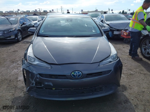 2019 Toyota Prius L Eco with VIN JTDKARFU2K3092671, listed as a IAAI auction lot 41435353 with 212,854 mi miles. Bid and sale history available at carsss.com. Image 12.