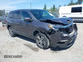 2018 Honda Pilot EX-L z VIN 5FNYF6H85JB055402, wystawiony jako IAAI lot #42345785 z przebiegiem 53 034 mil mil oraz . Historia ofert i sprzedaży dostępna na DreamBid. Obrazek 1.