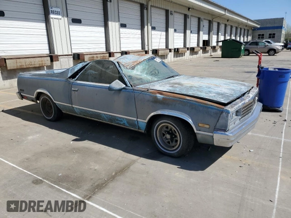 1987 Chevrolet El Camino SS z VIN 3GCCW80H4HS912151, wystawiony jako Copart lot #52302005 z przebiegiem 54 489 mil mil oraz Szkoda całkowita • Salvage title. Historia ofert i sprzedaży dostępna na DreamBid. Obrazek 4.