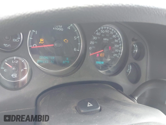 2012 Chevrolet Tahoe LTZ with VIN 1GNSCCE00CR197950, listed as a IAAI auction lot 42393693 with 296,161 mi miles and . Bid and sale history available at DreamBid. Image 7.