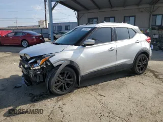 2019 Nissan Kicks SV with VIN 3N1CP5CU7KL535405, listed as a Copart auction lot 45935695 with 96,681 mi miles and Salvage Title. Bid and sale history available at DreamBid. Image 1.