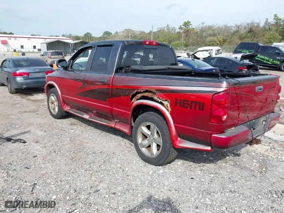2007 Dodge Ram 1500 Laramie with VIN 1D7HU18297S192073, listed as a IAAI auction lot 41622434 with 164,739 mi miles. Bid and sale history available at carsss.com. Image 3.