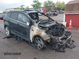 2019 Ford Escape Titanium with VIN 1FMCU9J95KUB24713, listed as a IAAI auction lot 42554610 with Not provided miles and . Bid and sale history available at DreamBid. Image 1.