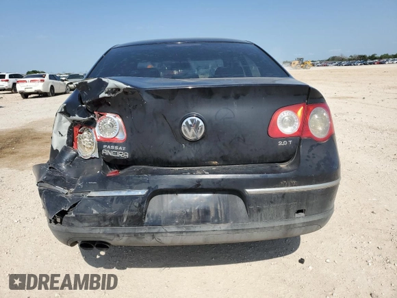 2007 Volkswagen Passat with VIN WVWJK73CX7P065789, listed as a Copart auction lot 56332135 with 137,400 mi miles and Salvage title. Bid and sale history available at DreamBid. Image 6.