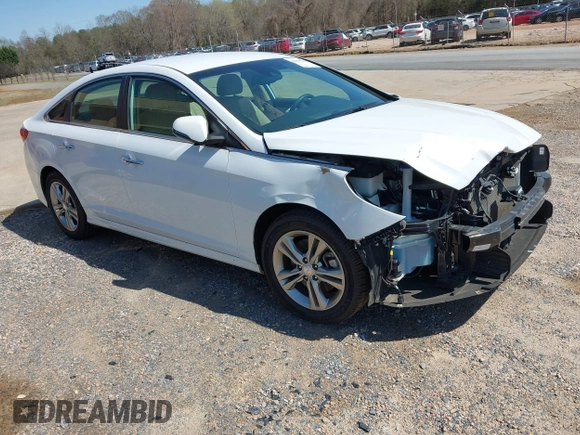 2019 Hyundai Sonata SEL with VIN 5NPE34AF6KH757305, listed as a IAAI auction lot 41860016 with 39,372 mi miles and . Bid and sale history available at DreamBid. Image 1.