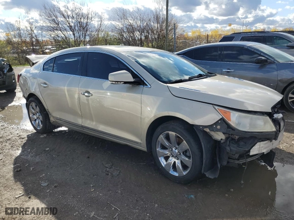 2010 Buick LaCrosse CXL with VIN 1G4GD5EGXAF302041, listed as a Copart auction lot 81361794 with NaN miles and Salvage Title. Bid and sale history available at carsss.com. Image 4.