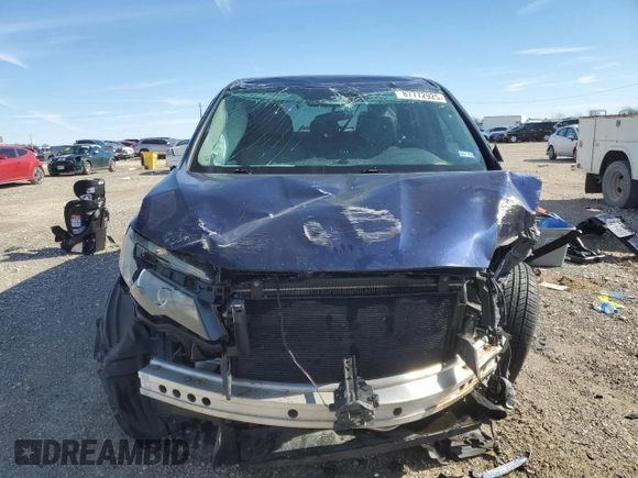 2019 Honda Pilot LX with VIN 5FNYF5H17KB014347, listed as a Copart auction lot 87772925 with 144,949 mi miles and Clean Title. Bid and sale history available at DreamBid. Image 5.