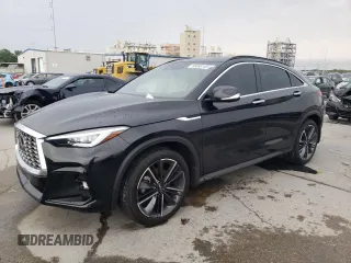 2023 Infiniti QX55 Sensory z VIN 3PCAJ5LR0PF124791, wystawiony jako Copart lot #56366565 z przebiegiem 14 476 mil mil oraz Szkoda całkowita • Salvage title. Historia ofert i sprzedaży dostępna na DreamBid. Obrazek 1.