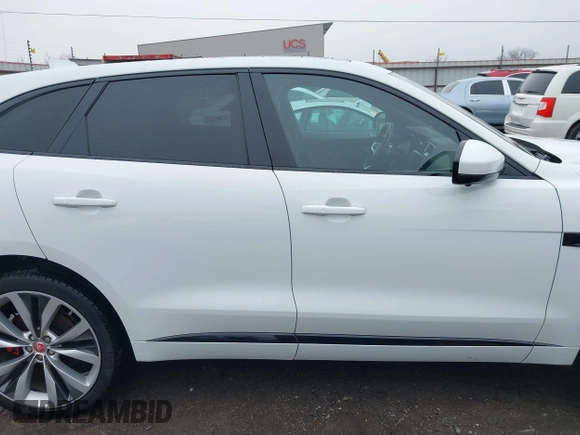 2017 Jaguar F-Pace S with VIN SADCM2BV0HA058710, listed as a IAAI auction lot 41498142 with 89,203 mi miles and . Bid and sale history available at DreamBid. Image 14.