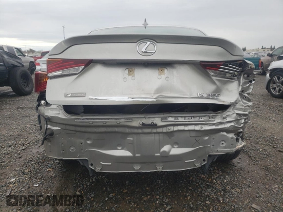 2020 Lexus IS 350 F Sport with VIN JTHGZ1B20L5037077, listed as a Copart auction lot 43649795 with 42,944 mi miles and Salvage title. Bid and sale history available at DreamBid. Image 6.