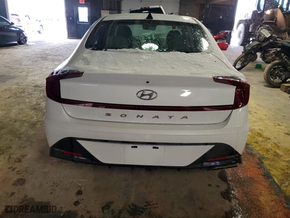 2023 Hyundai Sonata SEL with VIN KMHL64JA1PA335262, listed as a Copart auction lot 45699895 with 3,800 mi miles and Salvage Title. Bid and sale history available at carsss.com. Image 6.
