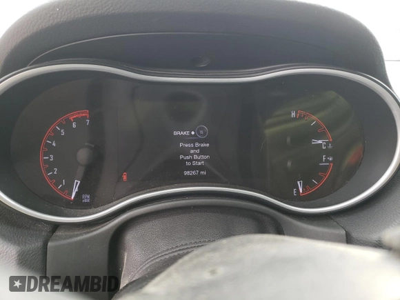 2020 Dodge Durango Pursuit with VIN 1C4SDJFT9LC430424, listed as a Copart auction lot 53405655 with 98,267 mi miles and Clean title. Bid and sale history available at DreamBid. Image 9.