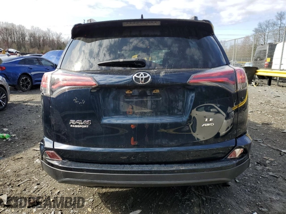 2017 Toyota RAV4 LE with VIN JTMBFREV0HJ109029, listed as a Copart auction lot 48758755 with 104,982 mi miles and Salvage Title. Bid and sale history available at carsss.com. Image 6.