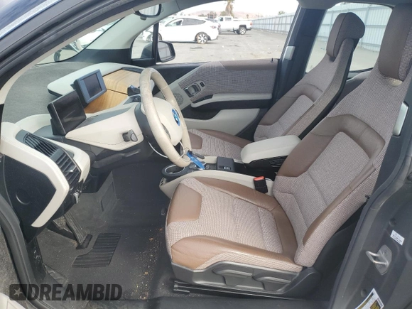2019 BMW i3 with VIN WBY8P2C58K7D27842, listed as a Copart auction lot 78748374 with 36,918 mi miles and Salvage Title. Bid and sale history available at carsss.com. Image 7.