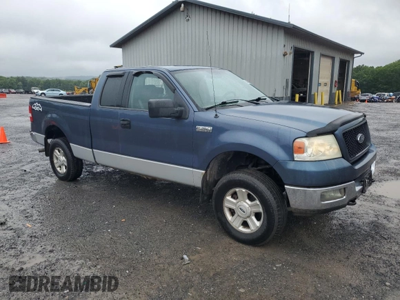2004 Ford F-150 STX with VIN 1FTRX14W74NC09087, listed as a Copart auction lot 58476955 with 174,661 mi miles and Clean title. Bid and sale history available at DreamBid. Image 4.