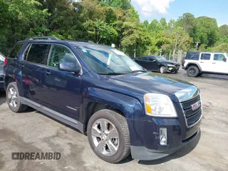 2015 GMC Terrain SLT with VIN 2GKFLXEK1F6224435, listed as a IAAI auction lot 42184380 with 182,943 mi miles and . Bid and sale history available at carsss.com. Image 1.