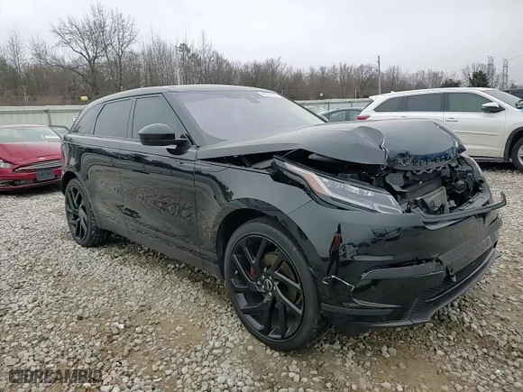 2020 Land Rover Range Rover Velar S with VIN SALYB2EX3LA252945, listed as a Copart auction lot 44316155 with 59,044 mi miles and Salvage Title. Bid and sale history available at carsss.com. Image 11.
