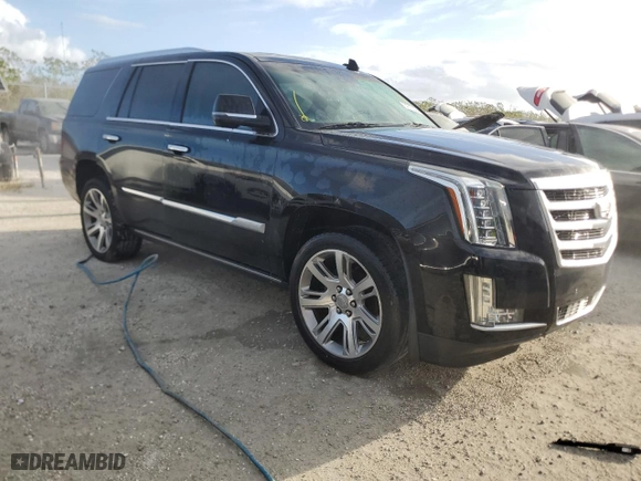 2017 Cadillac Escalade Premium Luxury with VIN 1GYS3CKJ4HR174758, listed as a Copart auction lot 74377094 with 0 mi miles and Non Repairable. Bid and sale history available at carsss.com. Image 4.
