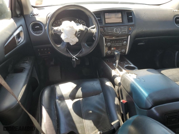2016 Nissan Pathfinder SL with VIN 5N1AR2MN5GC651544, listed as a Copart auction lot 45900225 with 221,619 mi miles and Salvage Title. Bid and sale history available at carsss.com. Image 8.