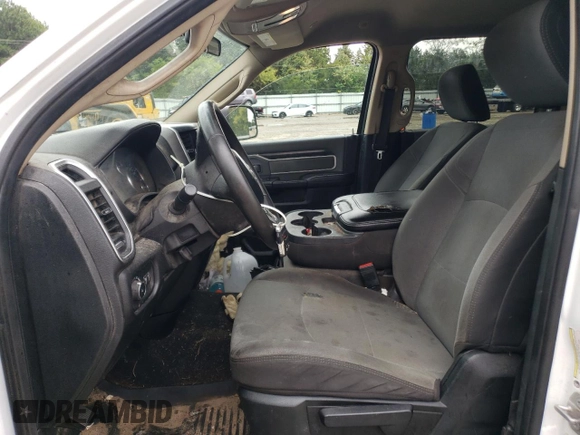 2019 Ram 2500 Big Horn with VIN 3C6UR5JL7KG529979, listed as a Copart auction lot 71635044 with 227,547 mi miles and Salvage Title. Bid and sale history available at carsss.com. Image 7.