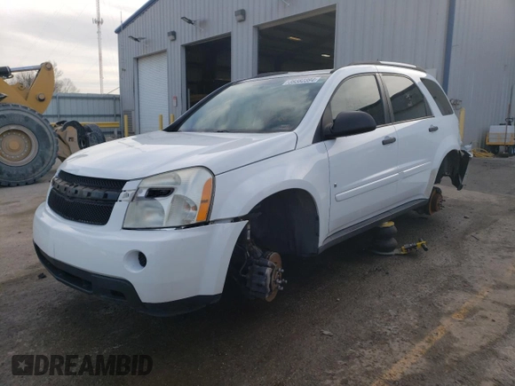 2008 Chevrolet Equinox LS z VIN 2CNDL13F186047793, wystawiony jako Copart lot #39382394 z przebiegiem 172 364 mil mil oraz Szkoda całkowita • Salvage title. Historia ofert i sprzedaży dostępna na DreamBid. Obrazek 1.